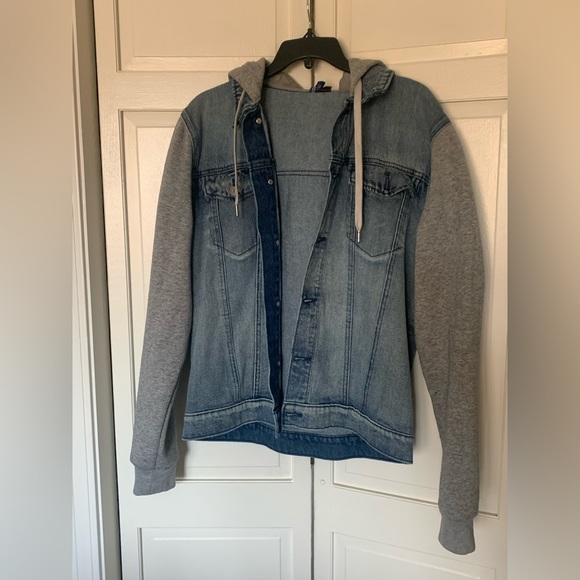 H&M Jackets & Coats Hm Mens Denim Jacket Poshmark